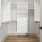 a closet with ample shelving