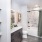 shower/tub combo in bright bathroom