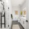 glassed walk-in shower