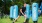 man exercising with park equipment